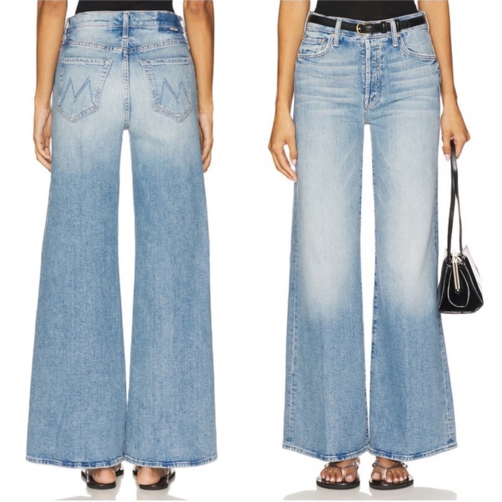 Mother Superior The Tomcat Roller in I Confess Light Wash Jeans 28